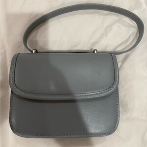 Classic Zara top handle Bag in Light Blue/gray